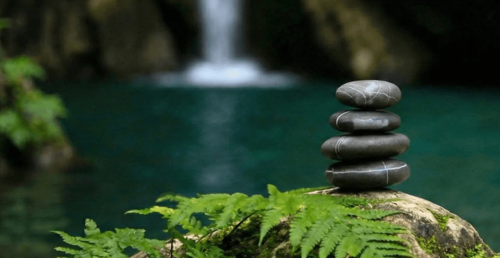 Balanced stones representing holistic wellness and harmony